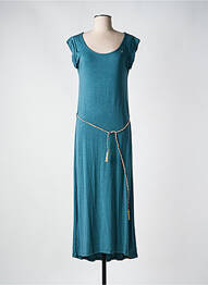 Robe longue manches courtes manches courtes vert RAGWEAR femme