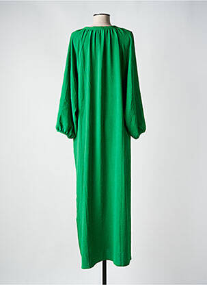 Robe longue manches longues manches longues vert COMPAÑIA FANTASTICA femme