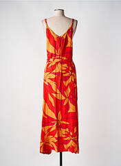 Robe longue rouge TERRACOTTA pour femme seconde vue