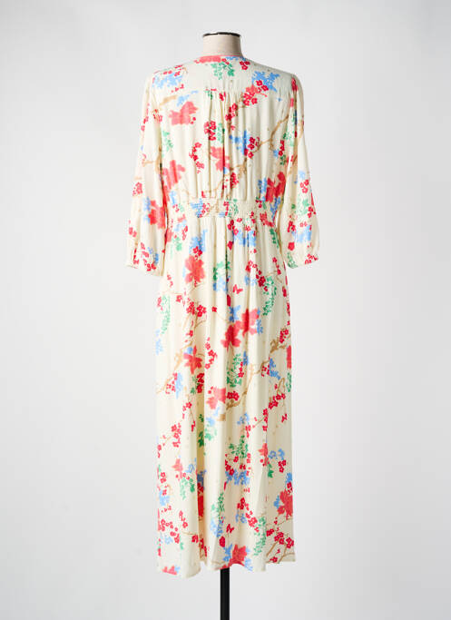 Robe longue beige NUMPH pour femme