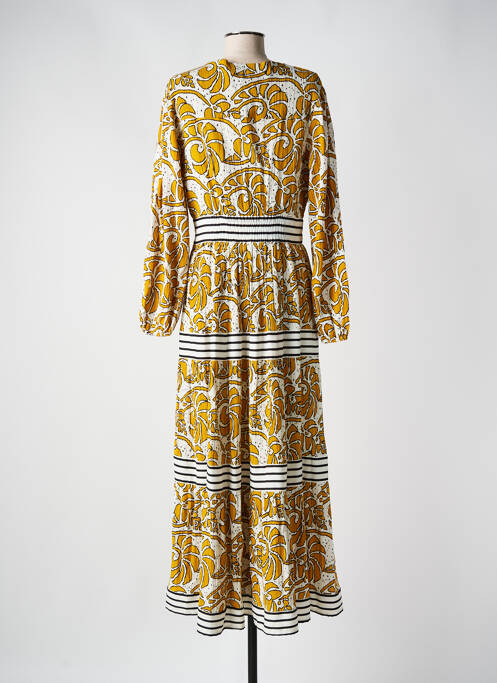 Robe longue jaune DERHY pour femme