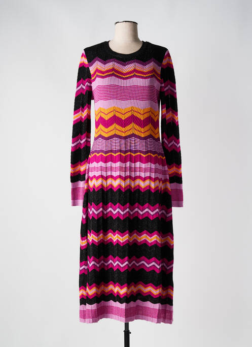 Robe longue rose DERHY pour femme