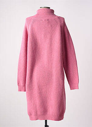 Robe mi-longue manches longues manches longues rose COMPAÑIA FANTASTICA femme