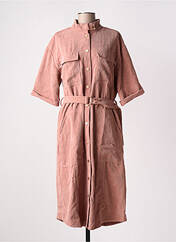 Robe mi-longue marron NUMPH pour femme seconde vue