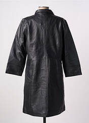 Robe mi-longue noir KAFFE pour femme seconde vue