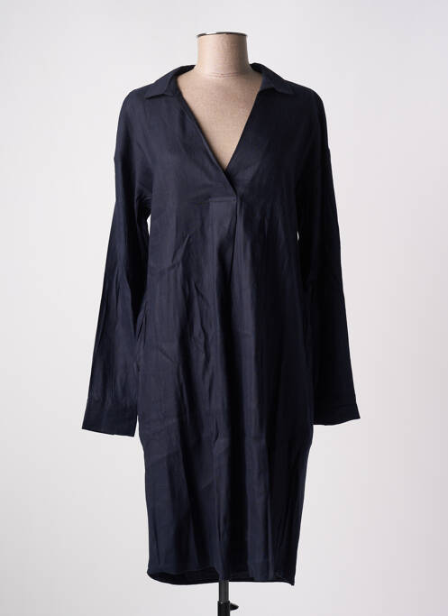 Robe mi-longue bleu NUMPH pour femme