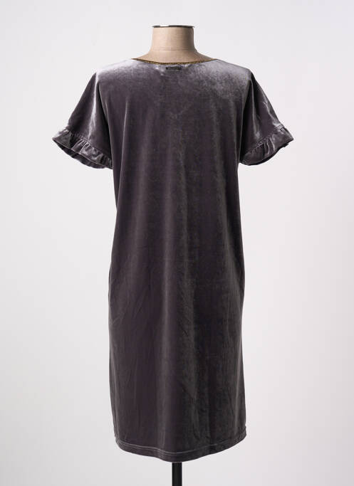 Robe mi-longue gris NUMPH pour femme