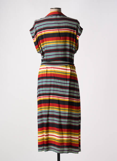 Robe mi-longue noir KING LOUIE pour femme