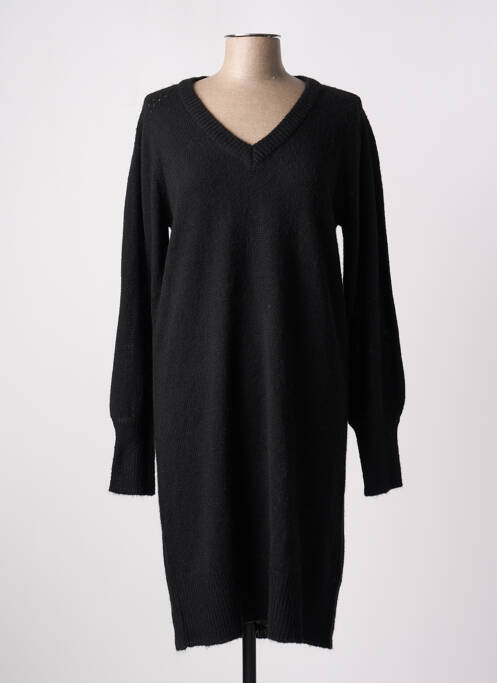 Robe mi-longue noir NUMPH pour femme