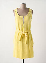 Robe courte sans manche sans manche jaune LES TROPEZIENNES PAR M.BELARBI femme
