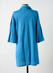 Robe courte bleu VEDETTE pour femme seconde vue