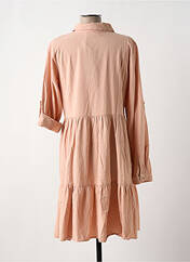 Robe mi-longue rose KAFFE pour femme seconde vue