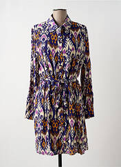 Robe mi-longue violet CALIE pour femme seconde vue