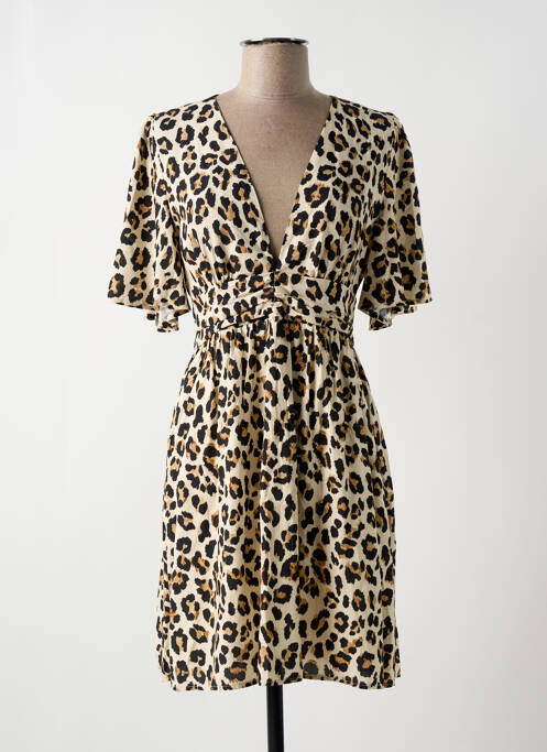 Robe courte beige IT HIPPIE pour femme