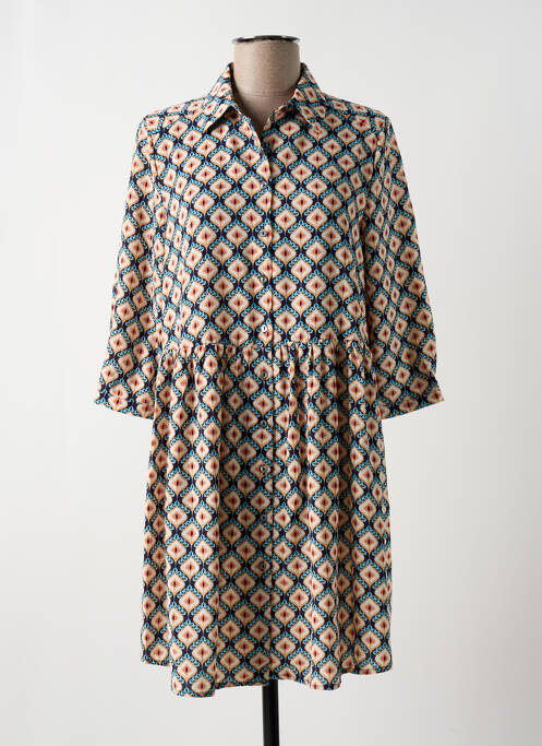 Robe courte bleu IT HIPPIE pour femme