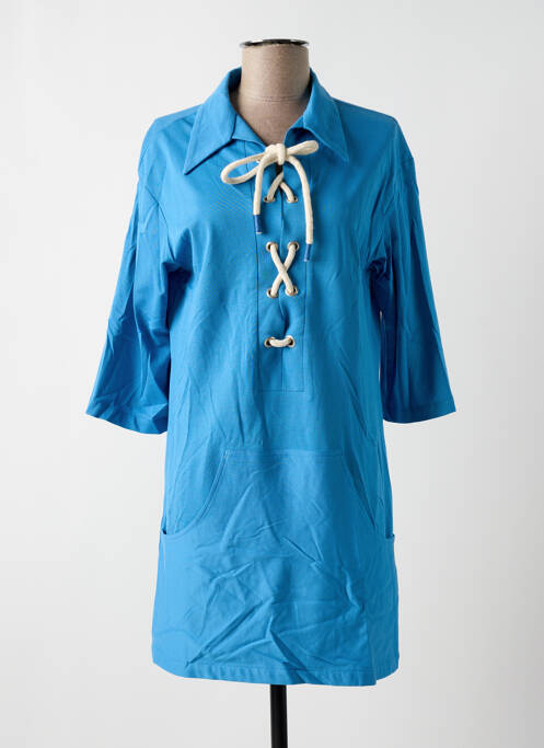 Robe courte bleu VEDETTE pour femme