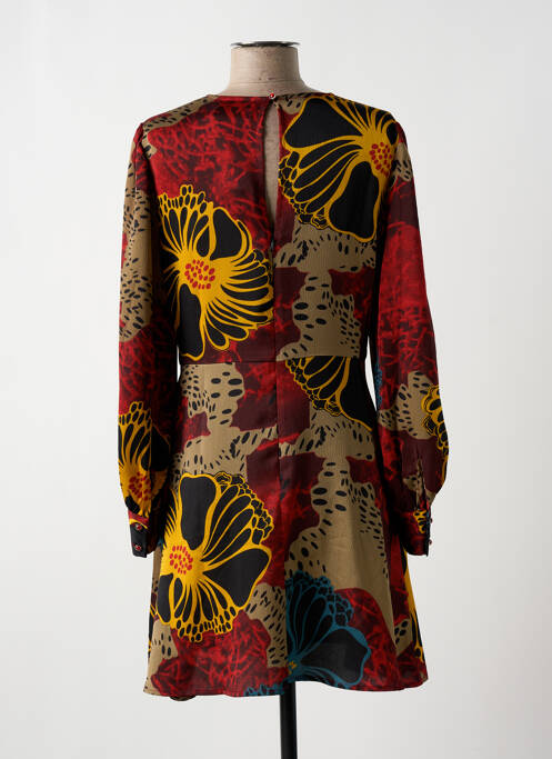 Robe courte rouge TRAFFIC PEOPLE pour femme