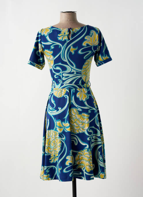 Robe mi-longue bleu KING LOUIE pour femme