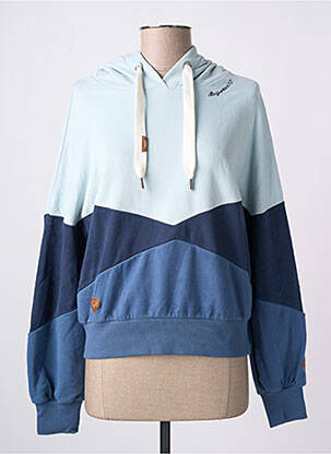 Sweat-shirt à capuche tissage jersey manches longues violet RAGWEAR femme