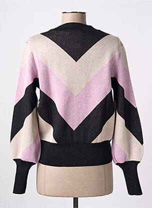Pull resserrée sur le bas manches longues noir MADEMOISELLE YEYE femme