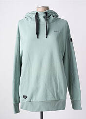 Sweat-shirt vert RAGWEAR pour femme seconde vue