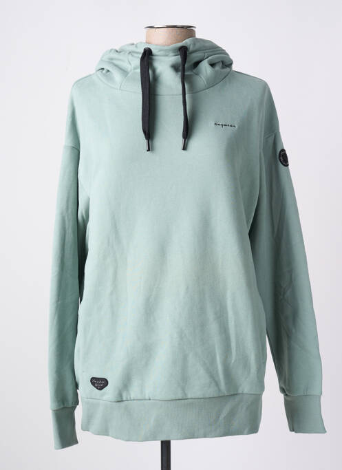 Sweat-shirt vert RAGWEAR pour femme