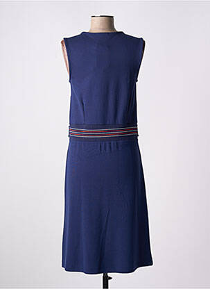 Robe mi-longue sans manche sans manche bleu MADEMOISELLE YEYE femme