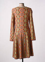 Robe mi-longue orange DERHY pour femme seconde vue