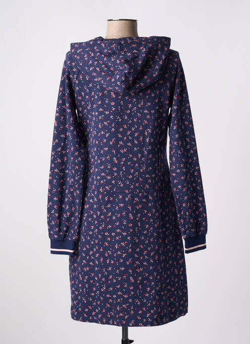 Robe courte manches longues manches longues bleu MADEMOISELLE YEYE femme