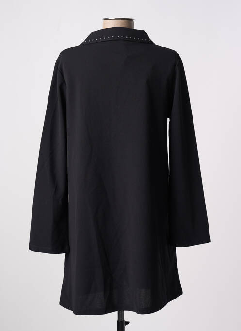 Robe courte noir LOSAN pour femme