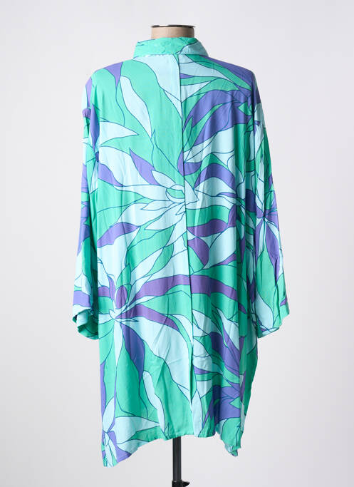 Robe courte vert TERRACOTTA BY GRAIN DE SABLE pour femme