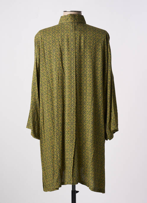 Robe courte vert TERRACOTTA BY GRAIN DE SABLE pour femme