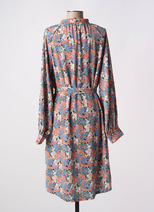 Robe mi-longue bleu NUMPH pour femme