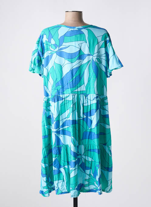 Robe mi-longue bleu TERRACOTTA BY GRAIN DE SABLE pour femme