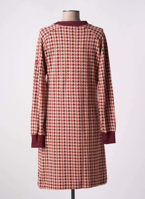 Robe mi-longue orange MADEMOISELLE YEYE pour femme