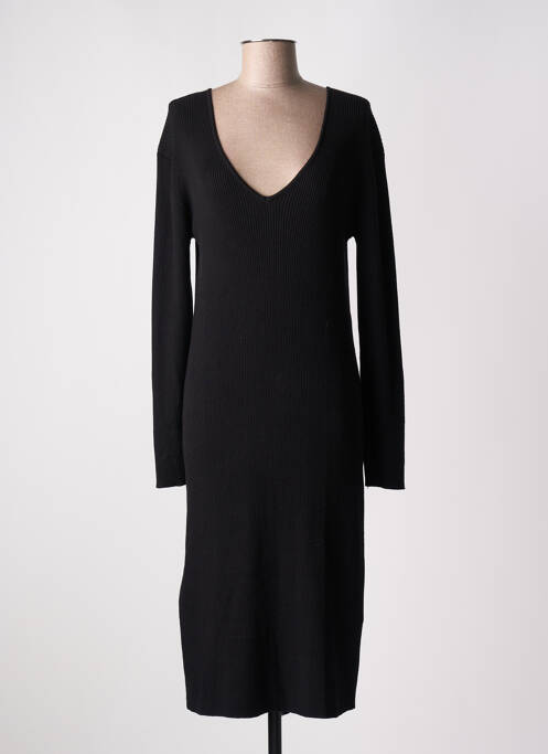 Robe pull noir LOSAN pour femme