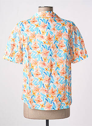 Chemisier manches courtes manches courtes bleu IT HIPPIE femme