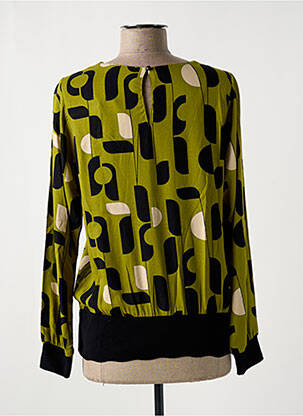Pull coupe cintrée manches longues vert MADEMOISELLE YEYE femme