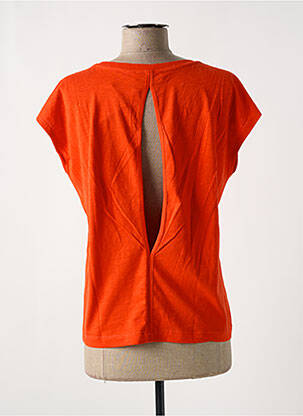 T-shirt coupe cintrée manches courtes rouge MADEMOISELLE YEYE femme