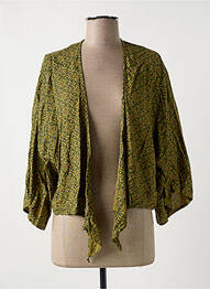 Boléro coupe cintrée vert TERRACOTTA femme