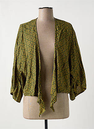 Boléro coupe cintrée vert TERRACOTTA femme