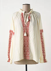 Blouse beige CHERRY PARIS pour femme seconde vue