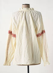 Blouse beige CHERRY PARIS pour femme seconde vue