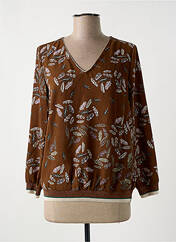 Blouse marron IT HIPPIE pour femme seconde vue