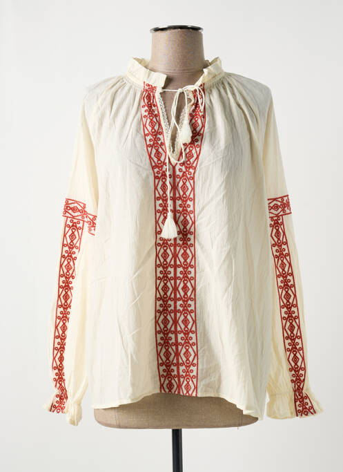 Blouse beige CHERRY PARIS pour femme