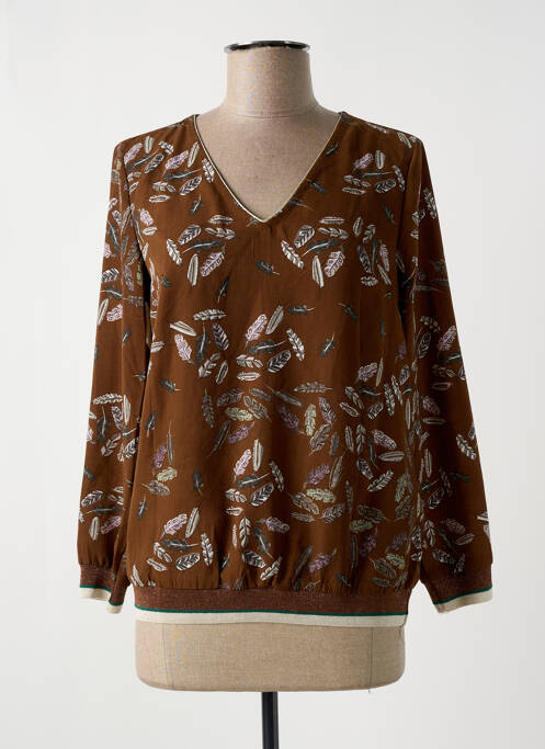 Blouse marron IT HIPPIE pour femme