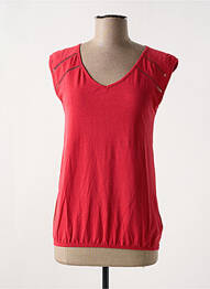 T-shirt stretch manches courtes rouge RAGWEAR femme