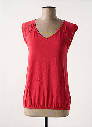 T-shirt stretch manches courtes rouge RAGWEAR femme