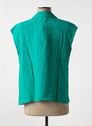 Chemisier manches courtes manches courtes vert KING LOUIE femme