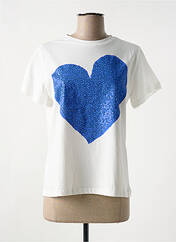 T-shirt blanc IT HIPPIE pour femme seconde vue